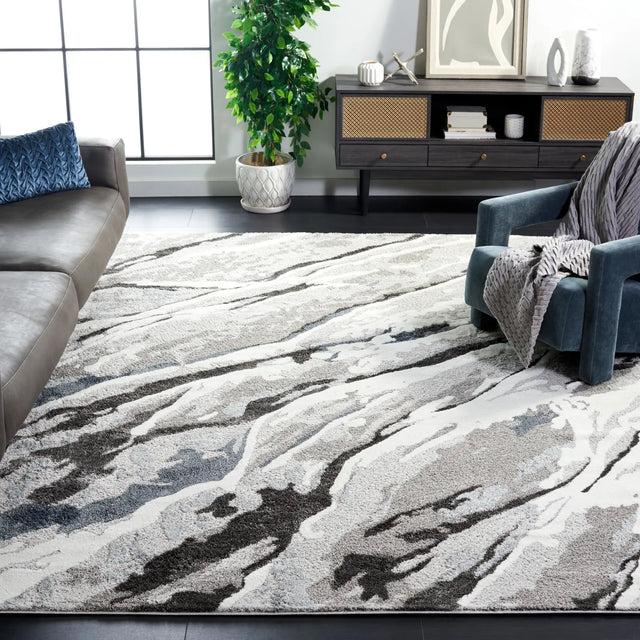 Safavieh Century 300 10'-0" x 14'-0" Rug in Grey / Blue
