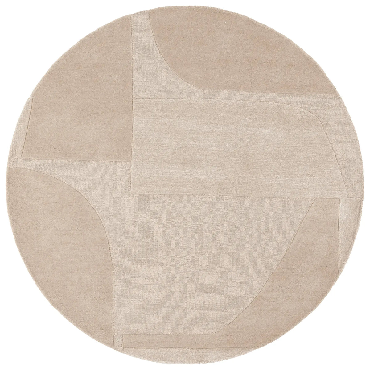 Safavieh Fifth Avenue 6'-0" x 6'-0" Rug in Beige