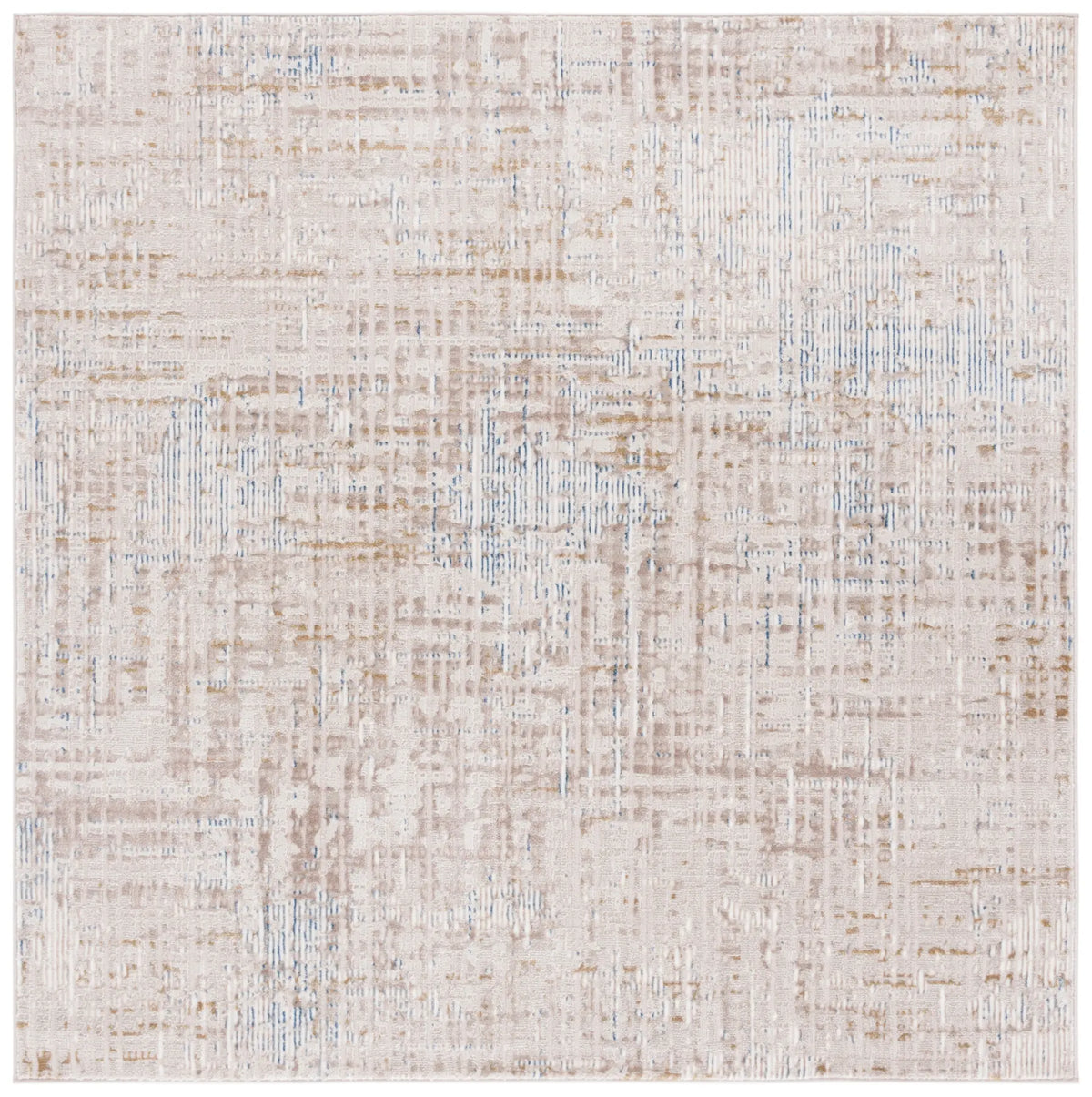 Safavieh Prestige 6'-7" x 6'-7" Rug in Beige / Blue