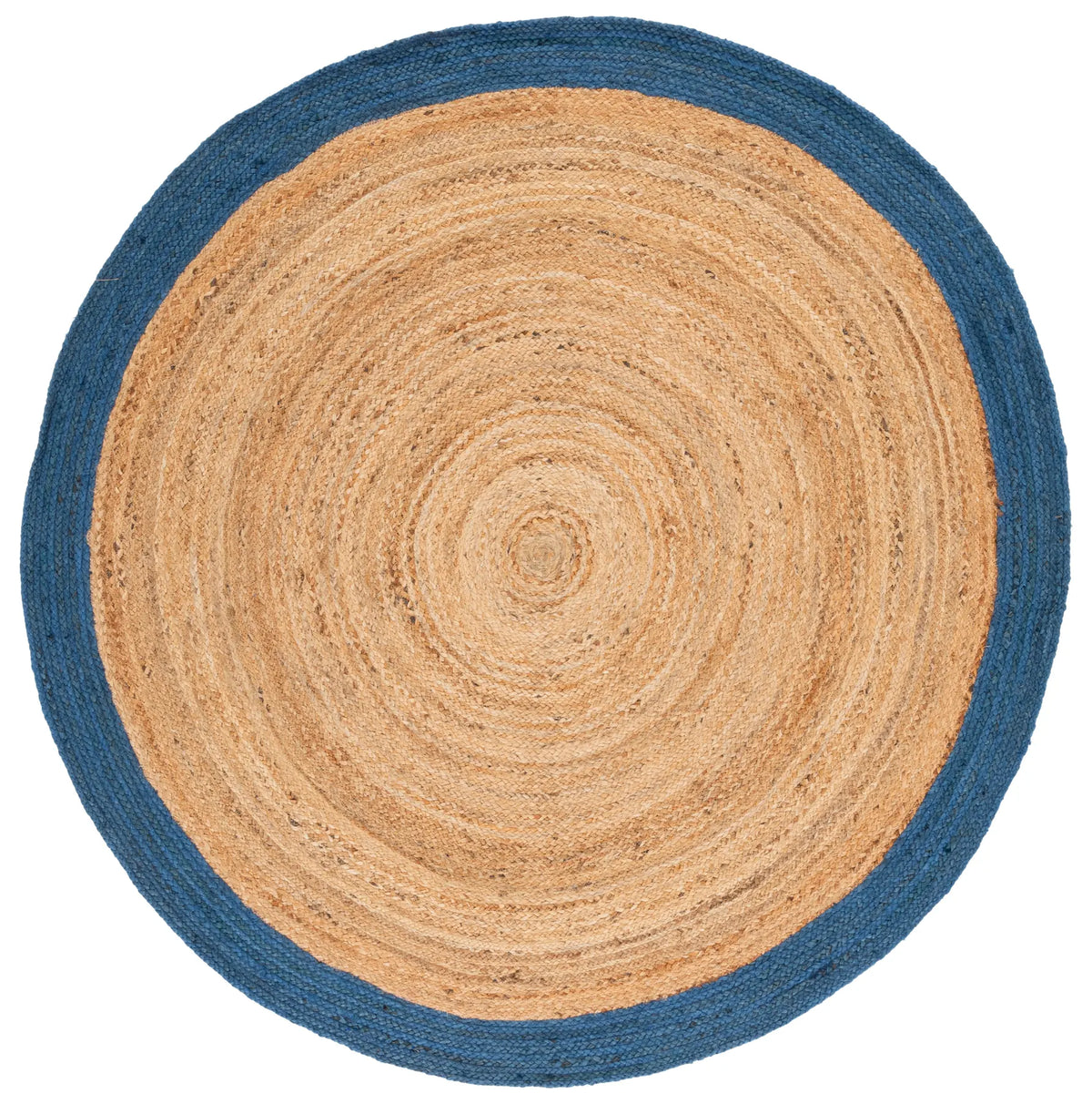 Safavieh Natural Fiber 6'-0" x 6'-0" Rug in Natural / Blue