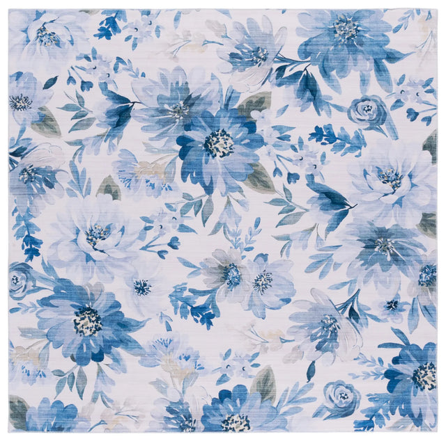 Safavieh Malibu 6'-0" x 6'-0" Rug in Light Blue / Blue