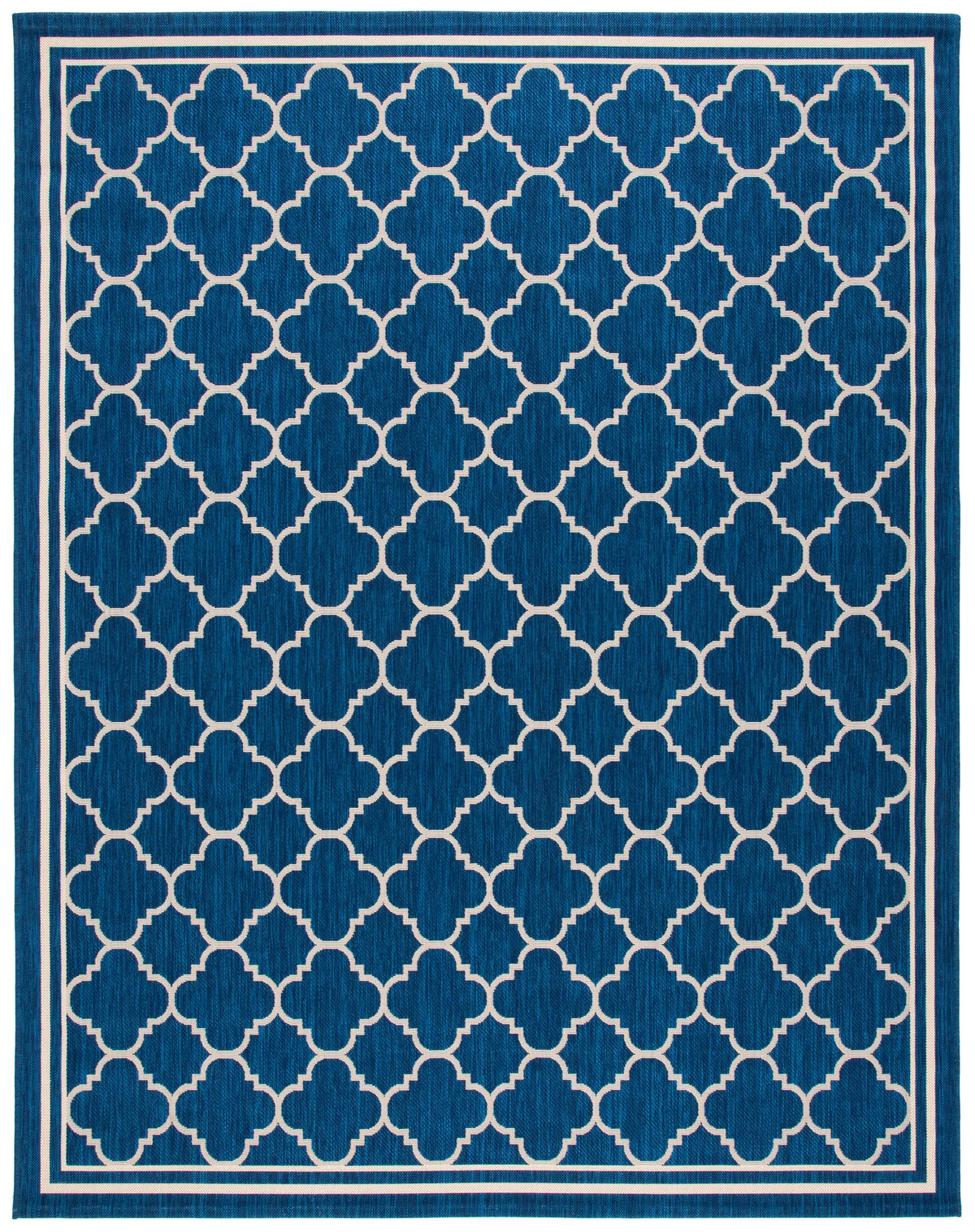Safavieh Courtyard 10'-0" x 14'-0" Rug in Navy / Beige