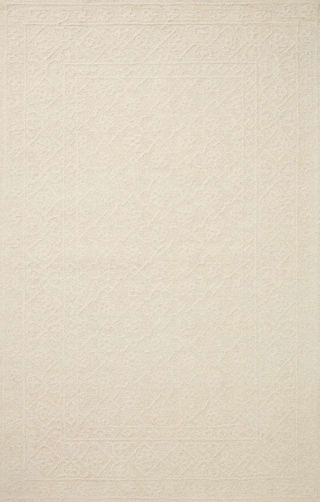 Loloi Cecelia Cec-01 Ivory/Ivory Rug - main flat