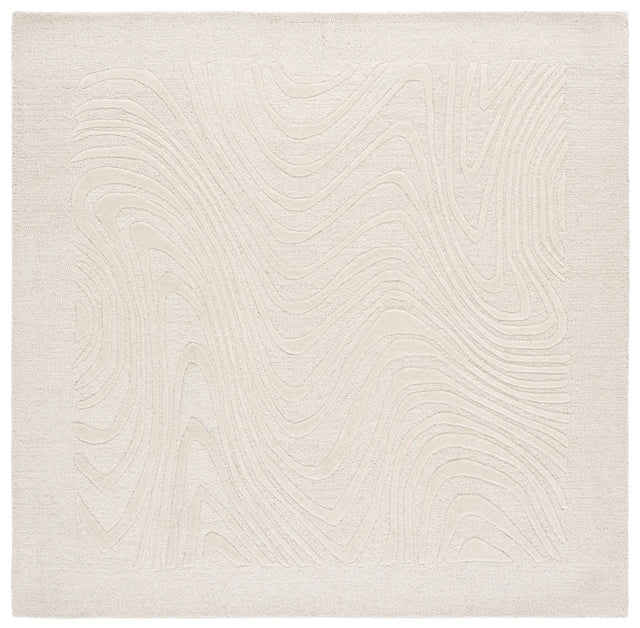 Safavieh Ebony 6'-0" x 6'-0" Rug in Ivory