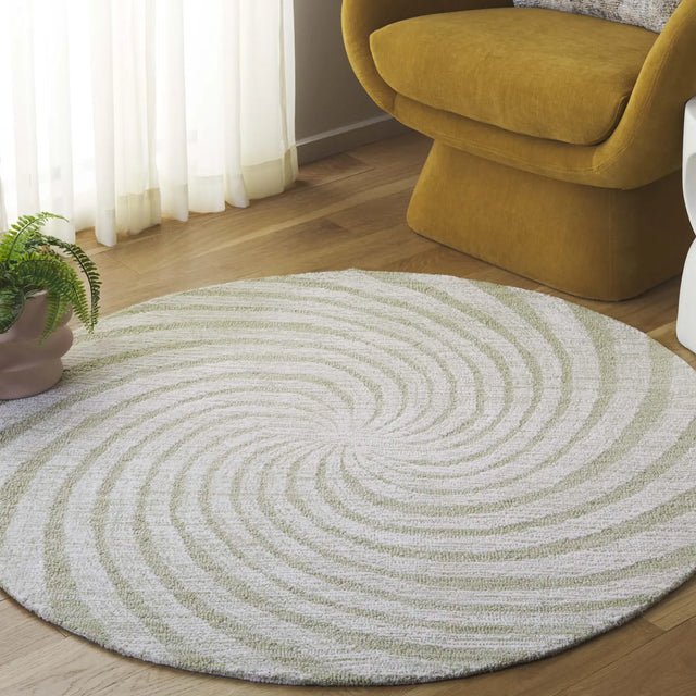 Safavieh Novelty 3'-0" x 3'-0" Rug in Sage / Ivory