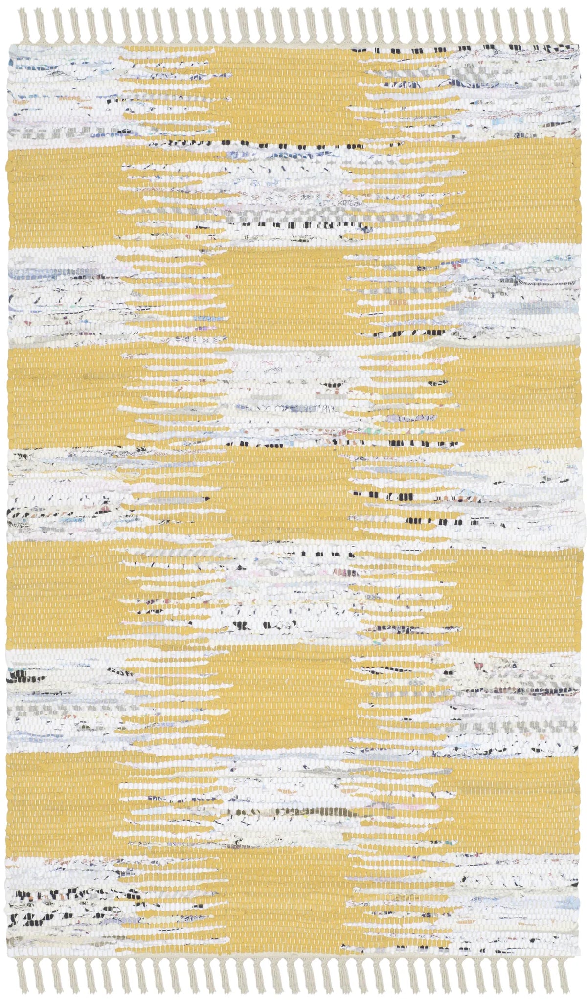 Safavieh Montauk 2'-6" x 4'-0" Rug in Yellow / Multi