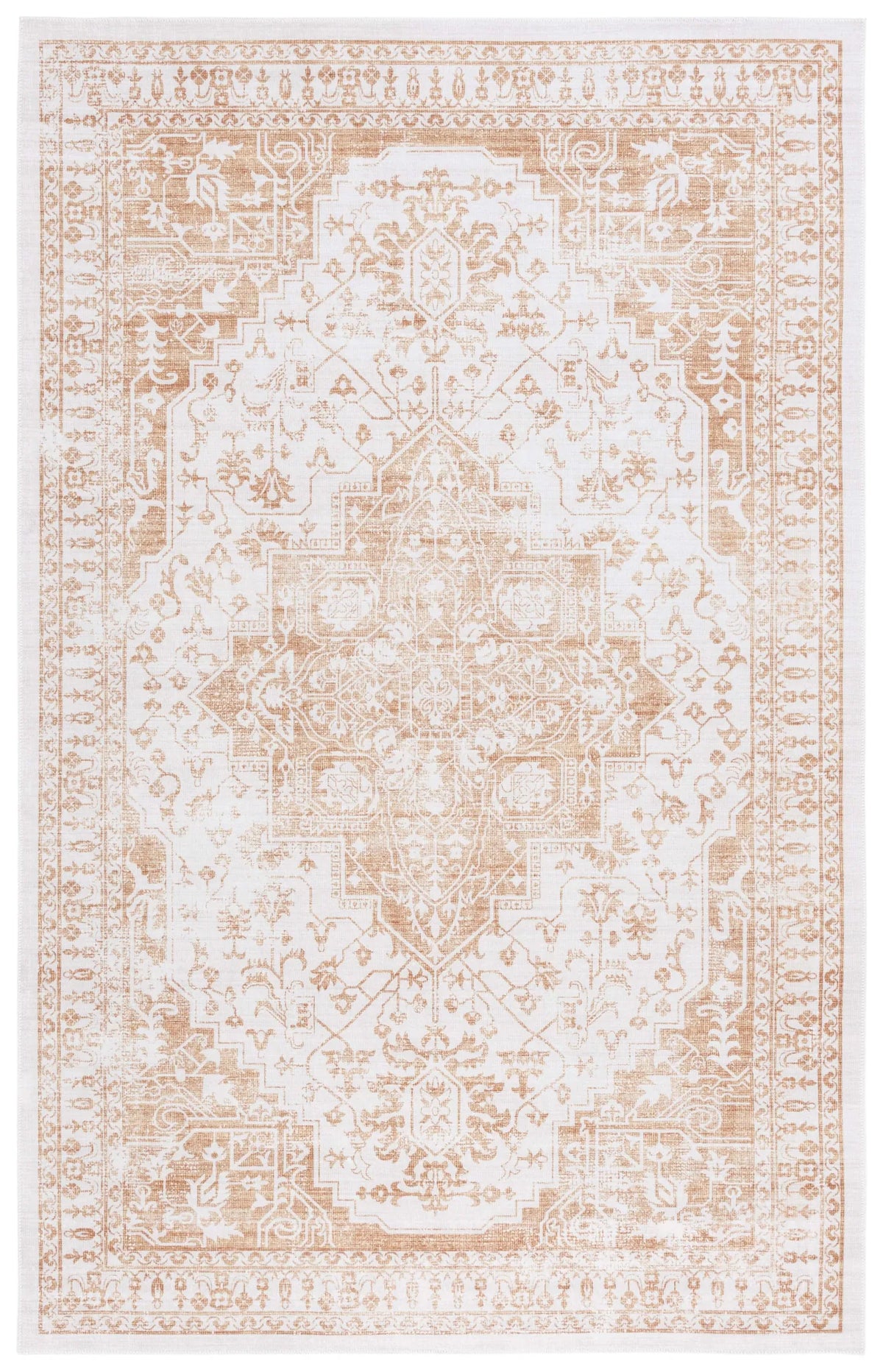 Safavieh Arizona 4'-0" x 6'-0" Rug in Beige / Gold