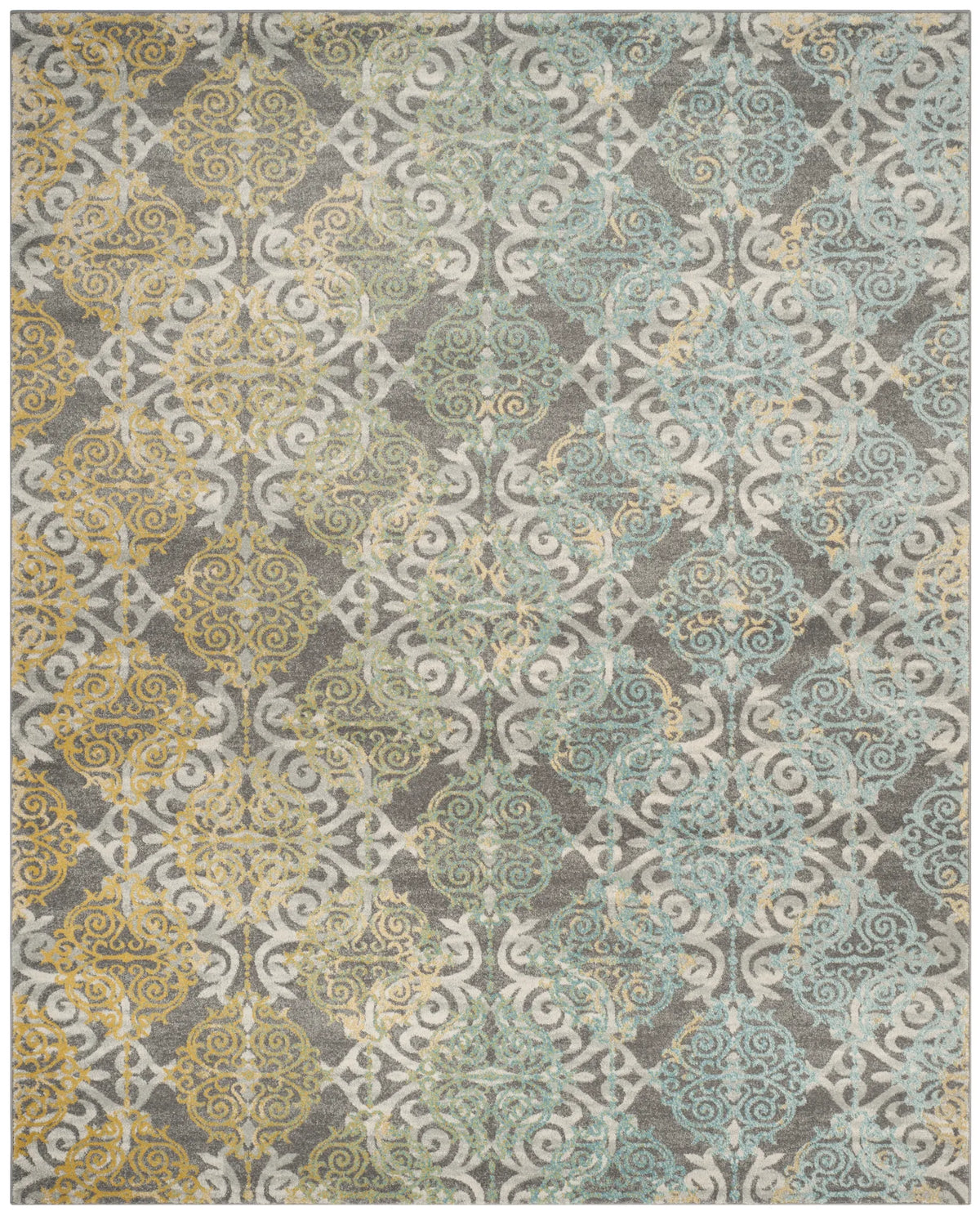 Safavieh Evoke 10'-0" x 14'-0" Rug in Grey / Ivory