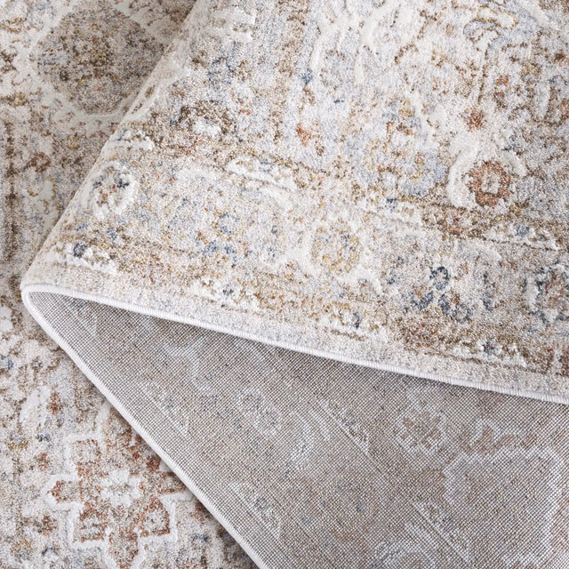 Safavieh Scarlett 400 4'-0" x 6'-0" Rug in Beige / Ivory Rust