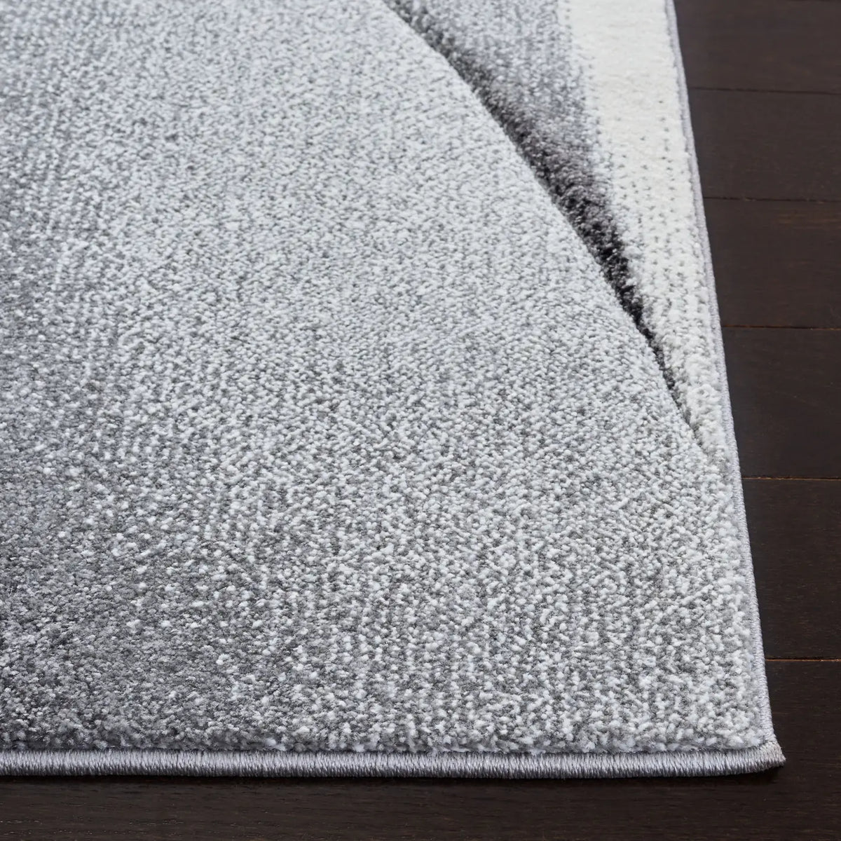 Safavieh Hollywood 4'-0" x 6'-0" Rug in Grey / Red