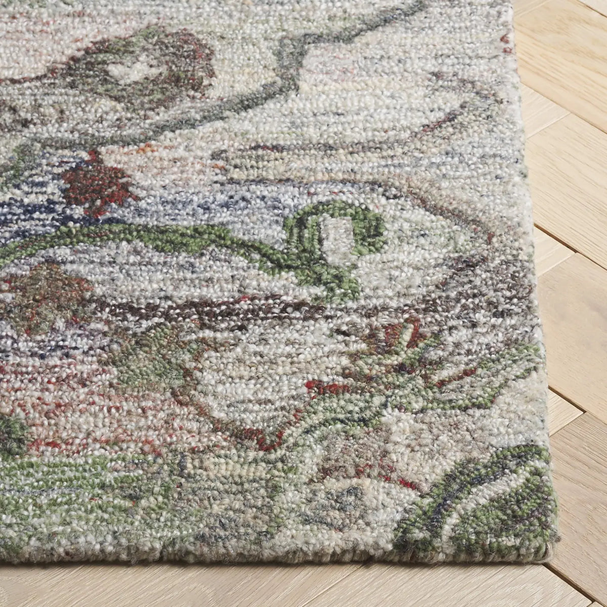 Safavieh Anatolia 4'-0" x 6'-0" Rug in Grey / Green