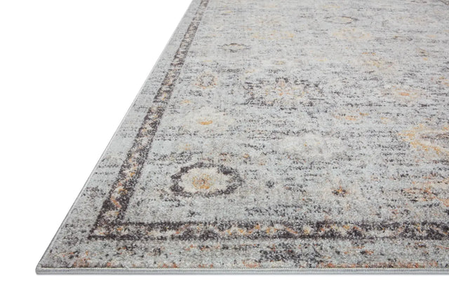 Loloi Monroe Mon-04 Sky/Gold Rug - rug corner