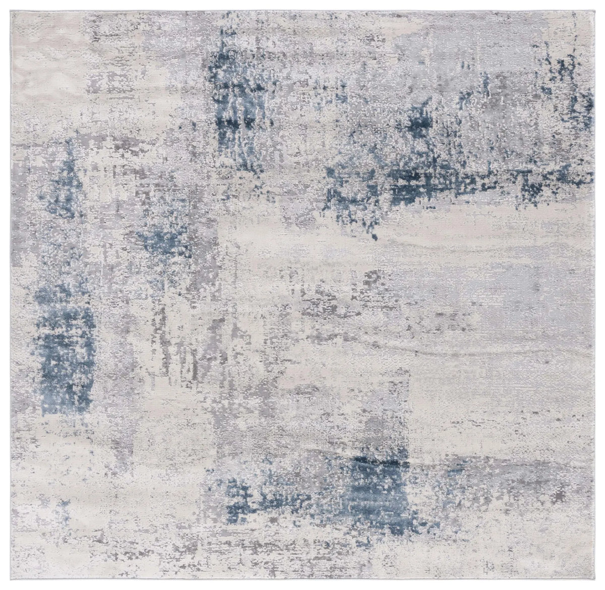 Safavieh Vogue 6'-7" x 6'-7" Rug in Grey / Blue