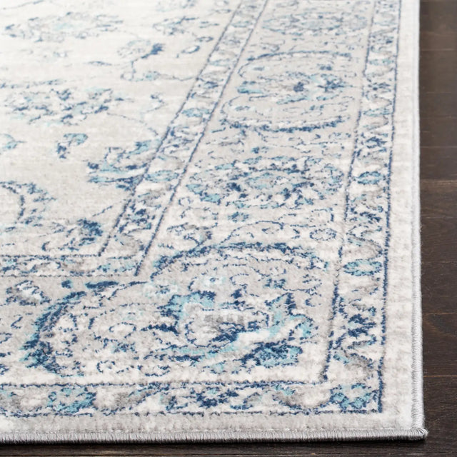 Safavieh Brentwood 5'-3" x 7'-6" Rug in Light Grey / Blue