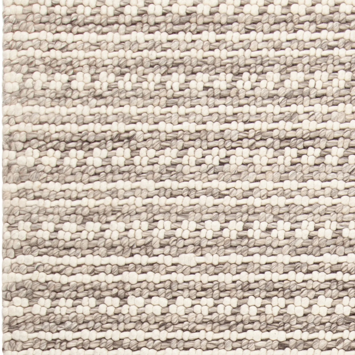 Chandra Suzette SUZ-55601 Silver / White rug, close-up detail