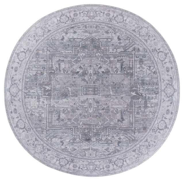 Safavieh Tucson 6'-0" x 6'-0" Rug in Grey / Light Grey