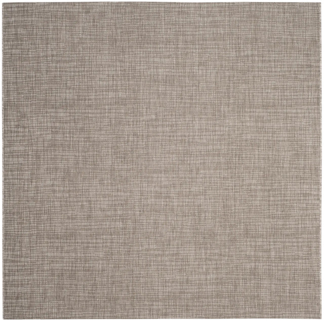 Safavieh Courtyard 6'-7" x 6'-7" Rug in Light Brown