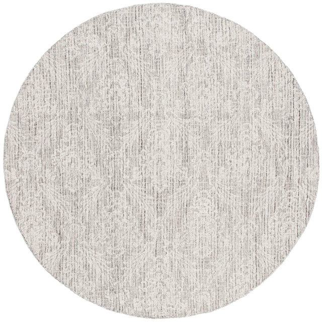 Safavieh Ebony 6'-0" x 6'-0" Rug in Grey / Ivory
