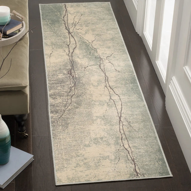 Safavieh Constellation Vintage 2'-2" x 8'-0" Rug in Light Grey / Multi