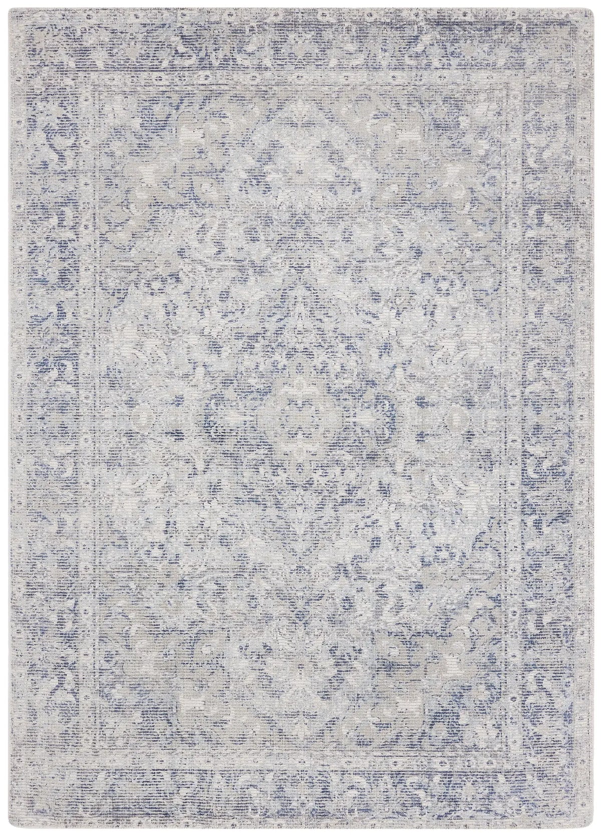 Safavieh Restoration Vintage 5'-0" x 8'-0" Rug in Ivory / Blue