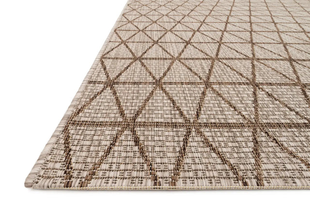 Loloi Isle Ie-04 Beige / Mocha Rugs - rug corner