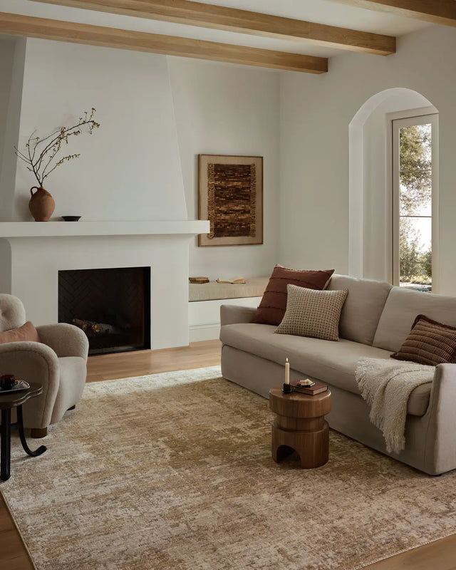 Loloi Nellie NEL-03 Stone / Taupe Rug - room scene 3