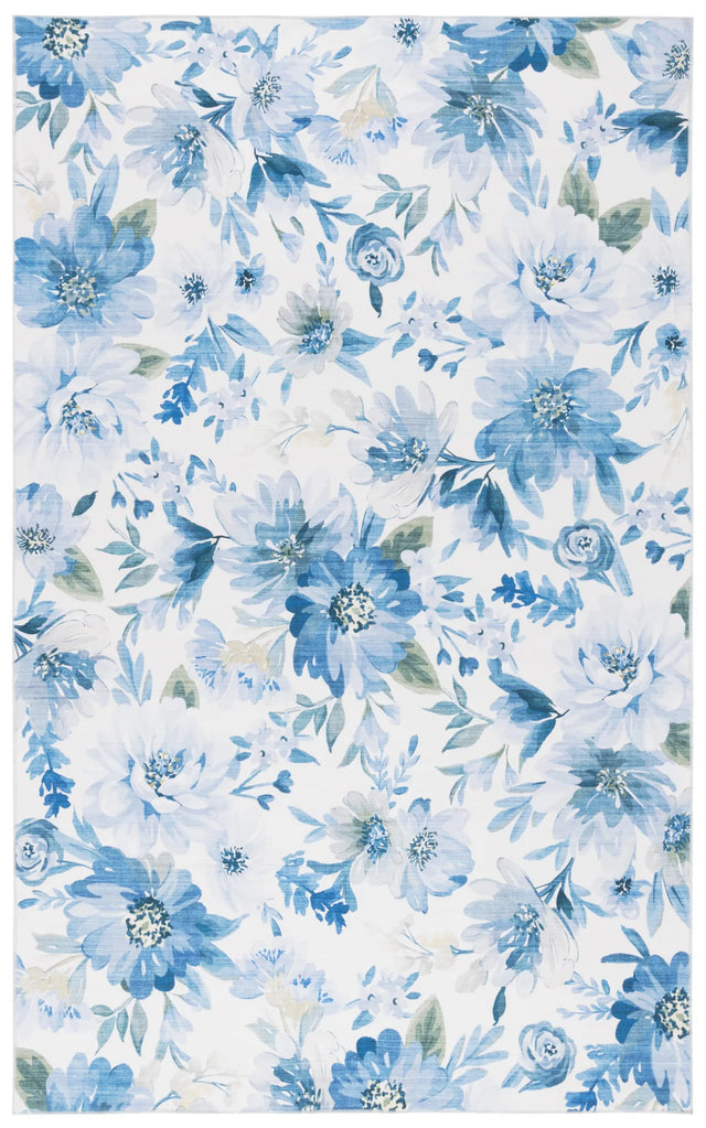Safavieh Malibu 4'-0" x 6'-0" Rug in Light Blue / Blue