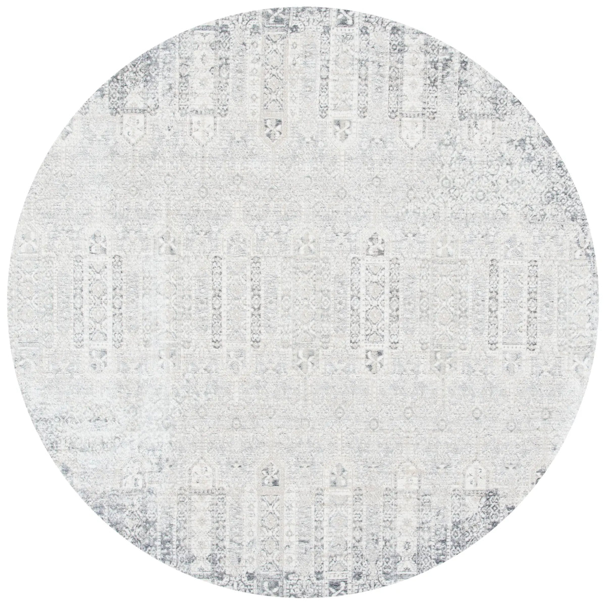 Safavieh Martha Stewart Sabrina 5'-0" x 5'-0" Rug in Grey / Grey