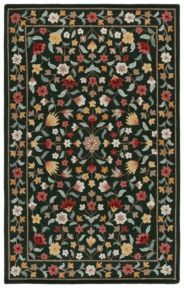 Safavieh Chelsea 5'-0" x 8'-0" Rug in Green / Red