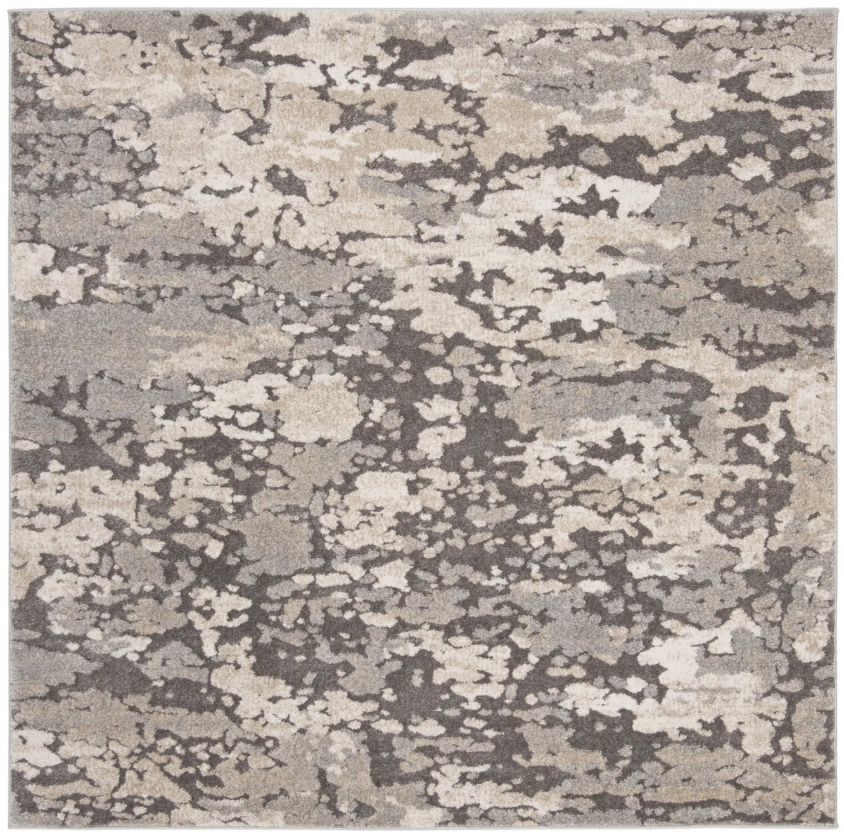 Safavieh Spirit 100 6'-7" x 6'-7" Rug in Taupe / Grey