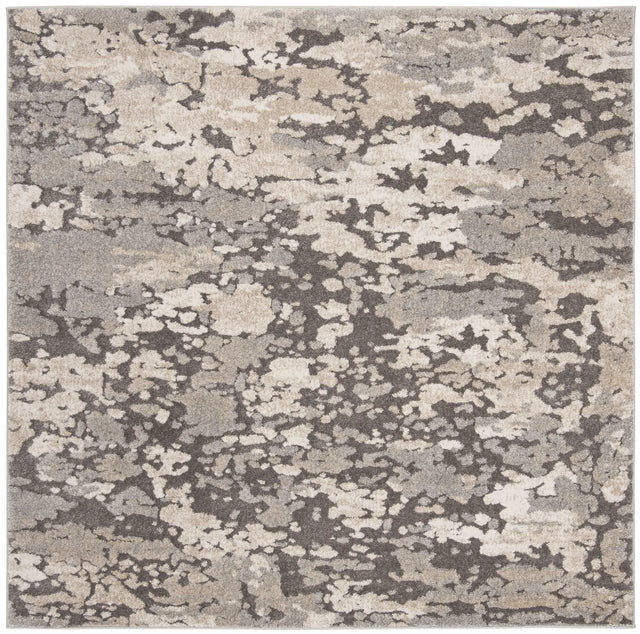 Safavieh Spirit 100 6'-7" x 6'-7" Rug in Taupe / Grey