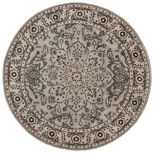 Safavieh Antiquity 6'-0" x 6'-0" Rug in Grey / Beige