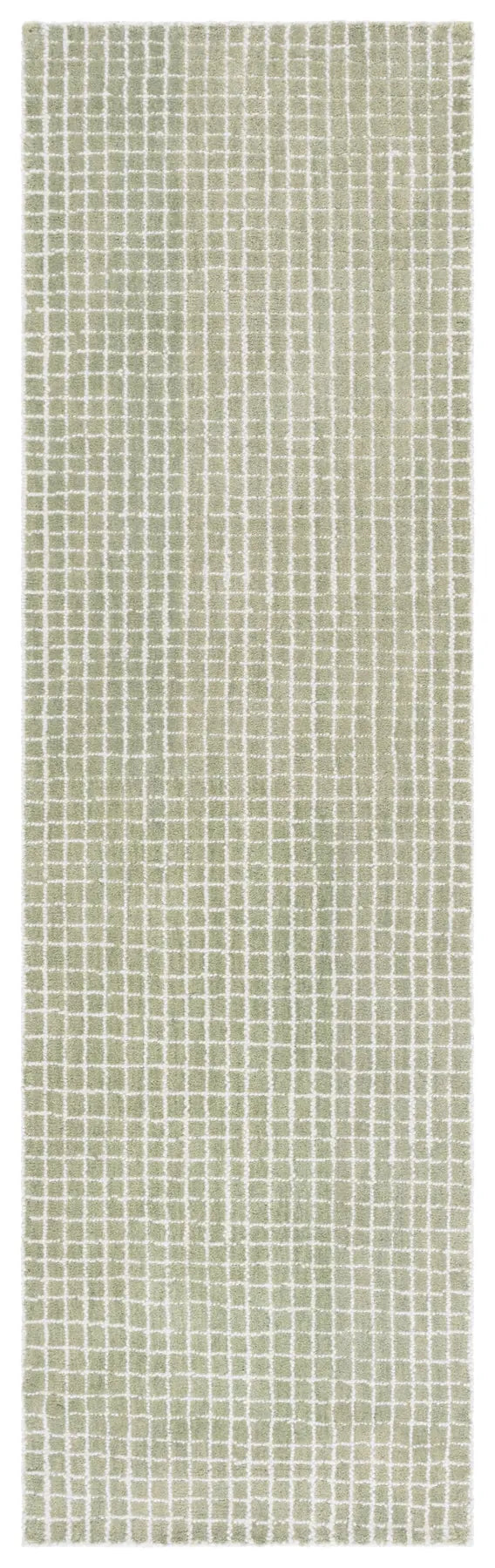 Safavieh Genre 2'-3" x 8'-0" Rug in Green / Ivory