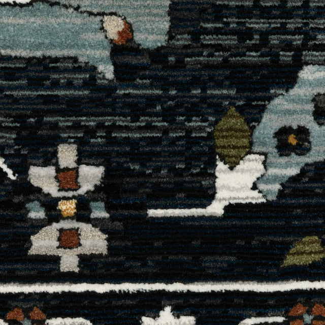 Oriental Weavers Sphinx KEIRA KEI08 Blue Traditional Rugs - room scene 2
