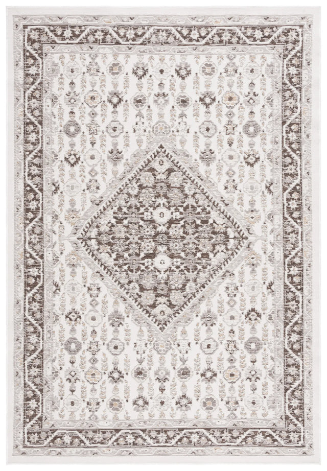 Safavieh Sunrise 5'-3" x 7'-7" Rug in Grey / Beige Black