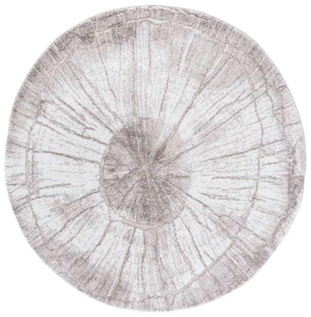 Safavieh Northport 800 6'-7" x 6'-7" Rug in Taupe / Ivory