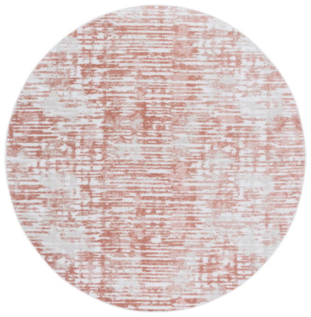 Safavieh Bayside 6'-7" x 6'-7" Rug in Ivory / Orange Beige
