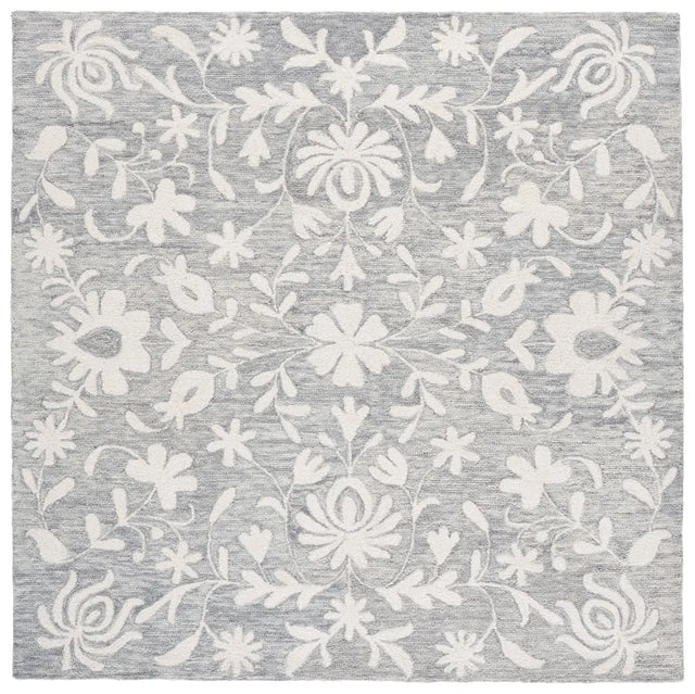 Safavieh Metro 6'-0" x 6'-0" Rug in Grey / Ivory