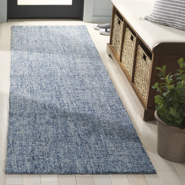 Safavieh Abstract 2'-3" x 8'-0" Rug in Blue / Ivory