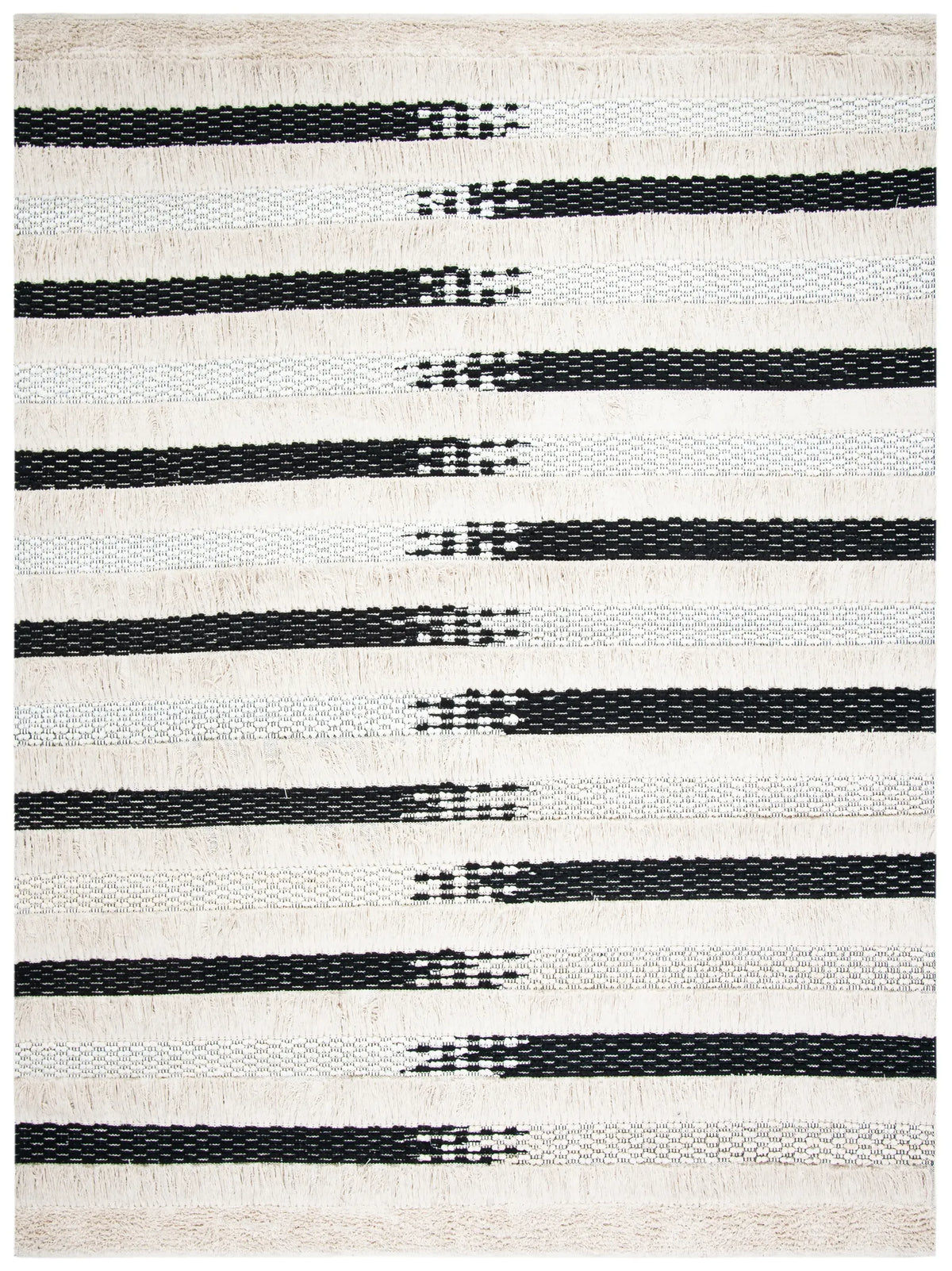 Safavieh Natura 10'-0" x 14'-0" Rug in Ivory / Black