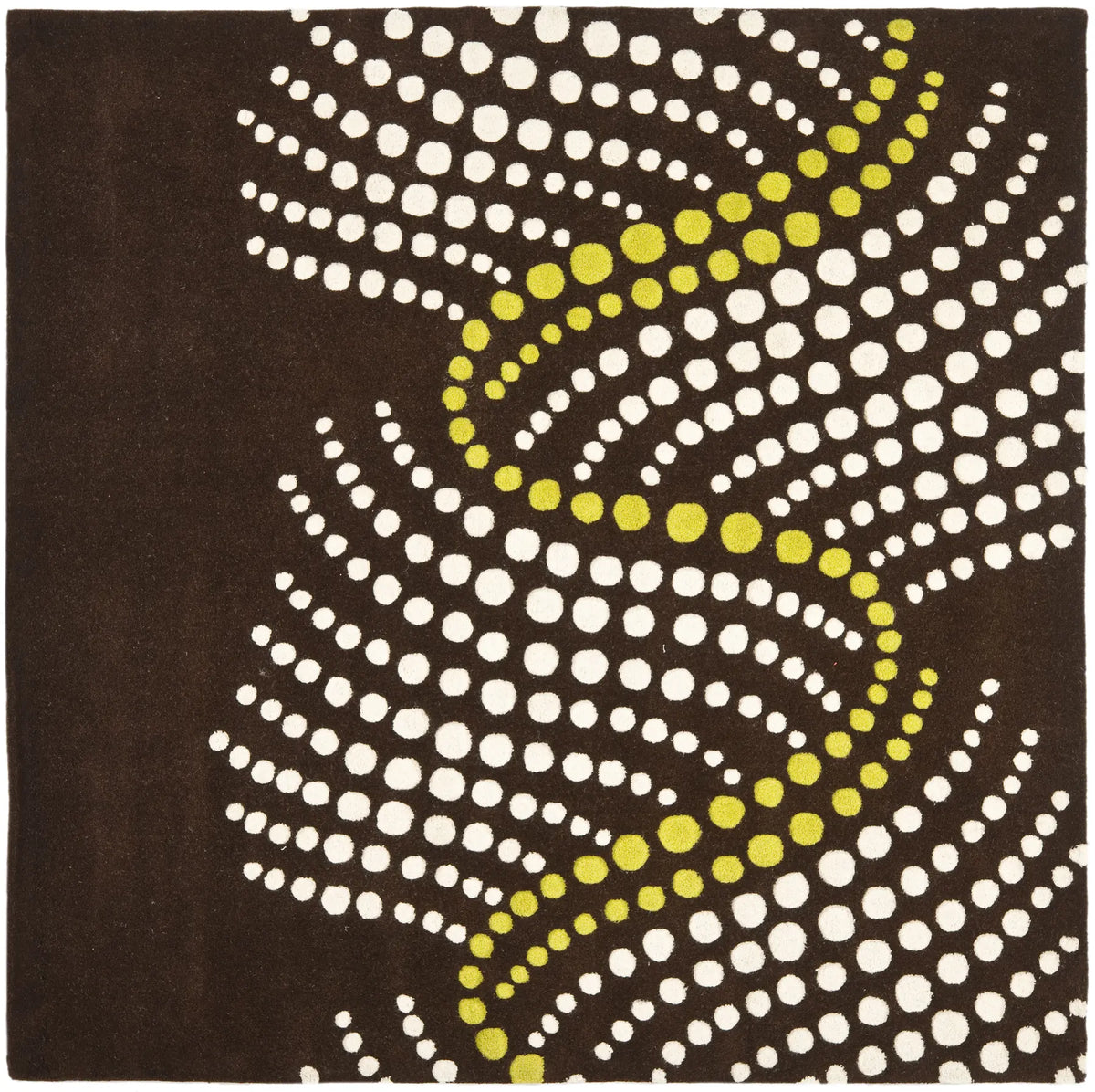 Safavieh Soho 6'-0" x 6'-0" Rug in Brown / Beige