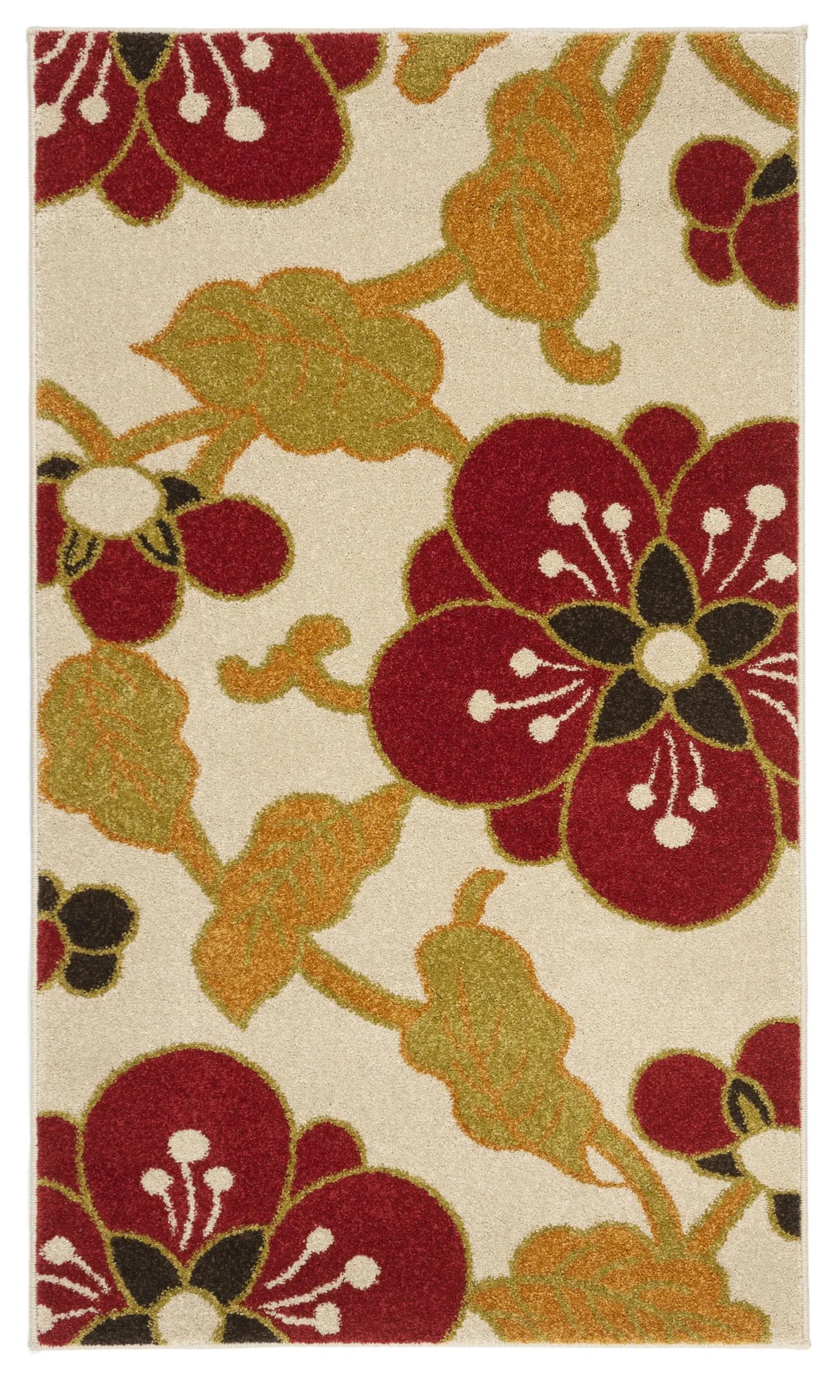 Safavieh Newbury 3'-0" x 5'-0" Rug in Ivory / Red