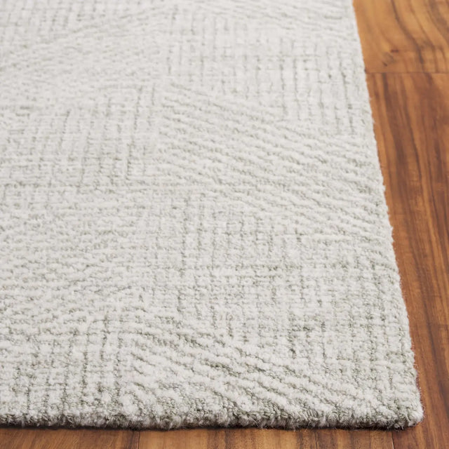 Safavieh Abstract 4'-0" x 6'-0" Rug in Sage Green / Ivory