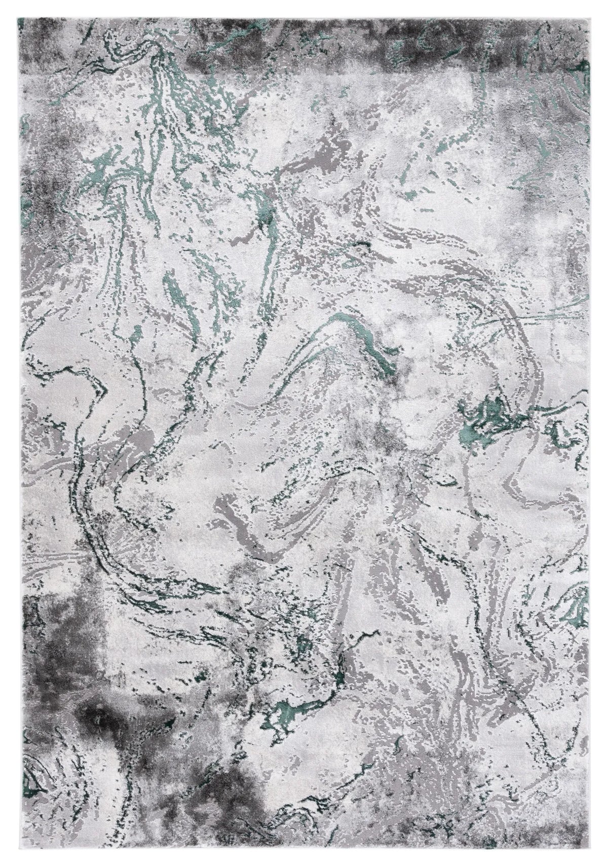 Safavieh Craft 4'-0" x 6'-0" Rug in Grey / Green