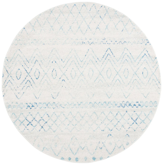 Safavieh Madison 700 6'-7" x 6'-7" Rug in Ivory / Aqua