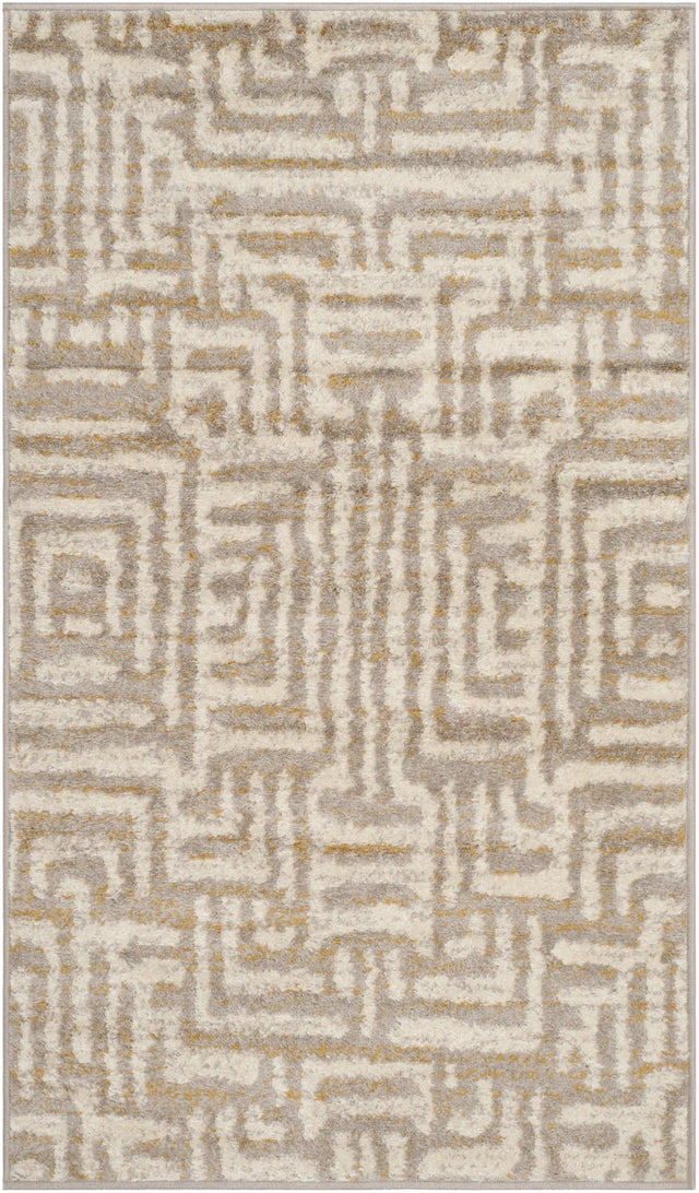 Safavieh Amsterdam 3'-0" x 5'-0" Rug in Ivory / Mauve