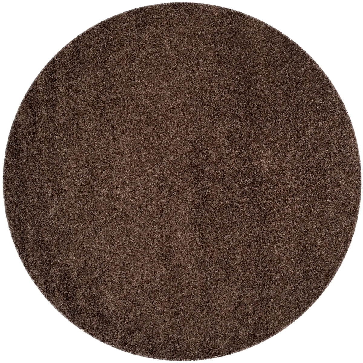 Safavieh Sgl-Laguna Shag 6'-7" x 6'-7" Rug in Brown