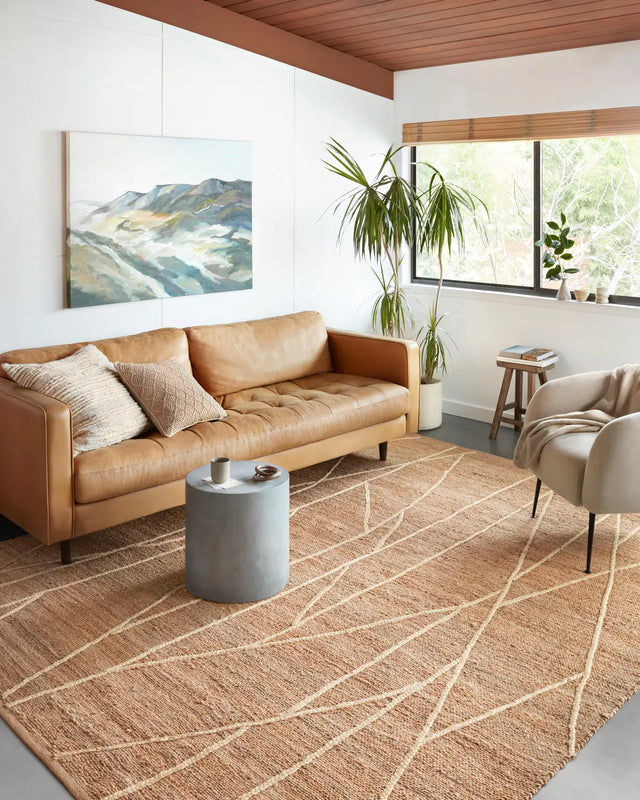 Loloi Bodhi Bod-03 Natural/Ivory Rugs - room scene 1