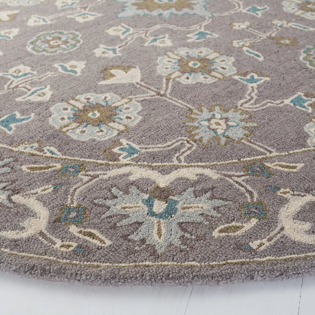 Safavieh Blossom 6'-0" x 6'-0" Rug in Grey