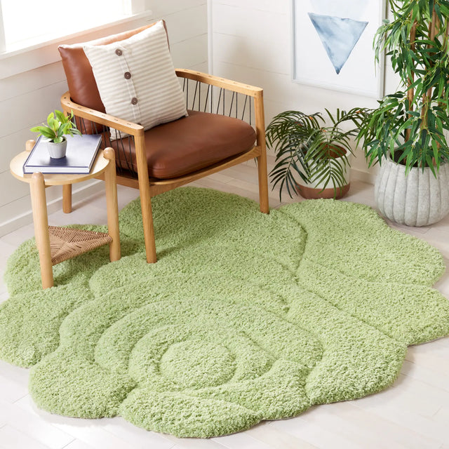 Safavieh Novelty 6'-0" x 6'-0" Rug in Green
